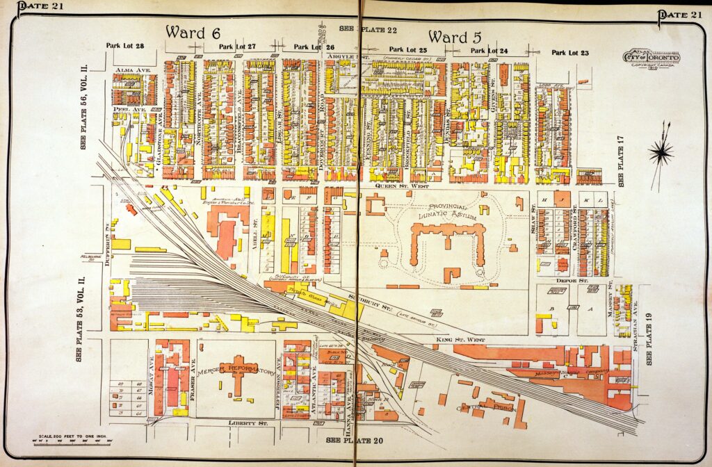 1913. Plate 21, Image courtesy City of Toronto Archives
